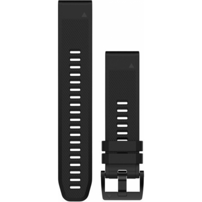 Ремешок GARMIN QUICKFIT BAND 22 MM BLACK SILICONE SLATE 10105