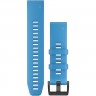 Ремешок GARMIN QUICKFIT BAND 22 MM CYAN BLUE SILICONE 10119