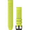 Ремешок GARMIN QUICKFIT BAND 22MM AMP YELLOW SILICONE 10120