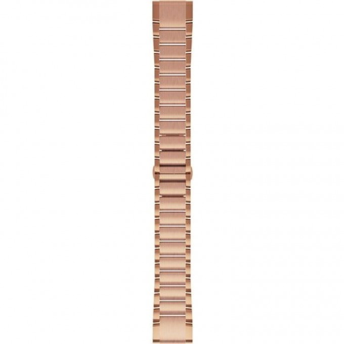 Ремешок сменный для GARMIN QUICKFIT 20MM, металлический (Розово-золотой) 010-12739-02
