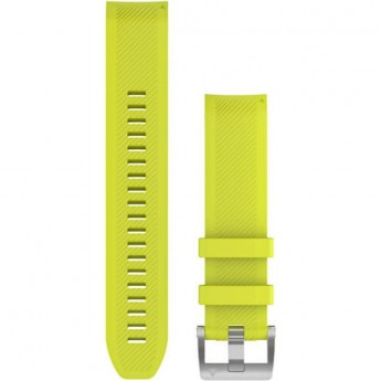 Ремешок сменный GARMIN QUICKFIT 22 WATCH BANDS AMP YELLOW SILICONE STRAP