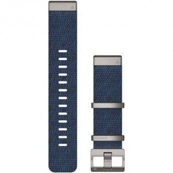 Ремешок сменный GARMIN QUICKFIT 22 WATCH STRAPS JACQUARD-WEAVE NYLON STRAP – INDIGO