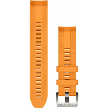 Ремешок сменный GARMIN QUICKFIT 22 WATCH STRAPS SPARK ORANGE SILICONE STRAP