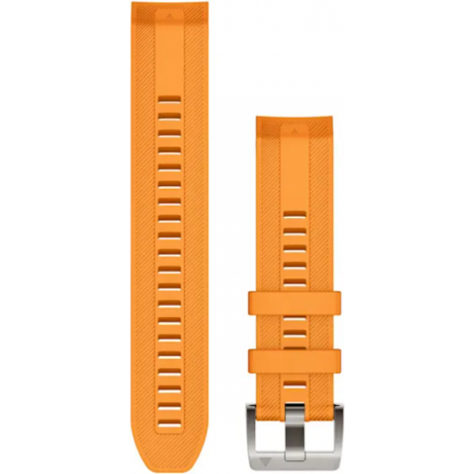 Ремешок сменный GARMIN QUICKFIT 22 WATCH STRAPS SPARK ORANGE SILICONE STRAP 11755