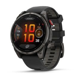 Смарт-часы GARMIN FENIX 8 PRO 47mm угольно-серый