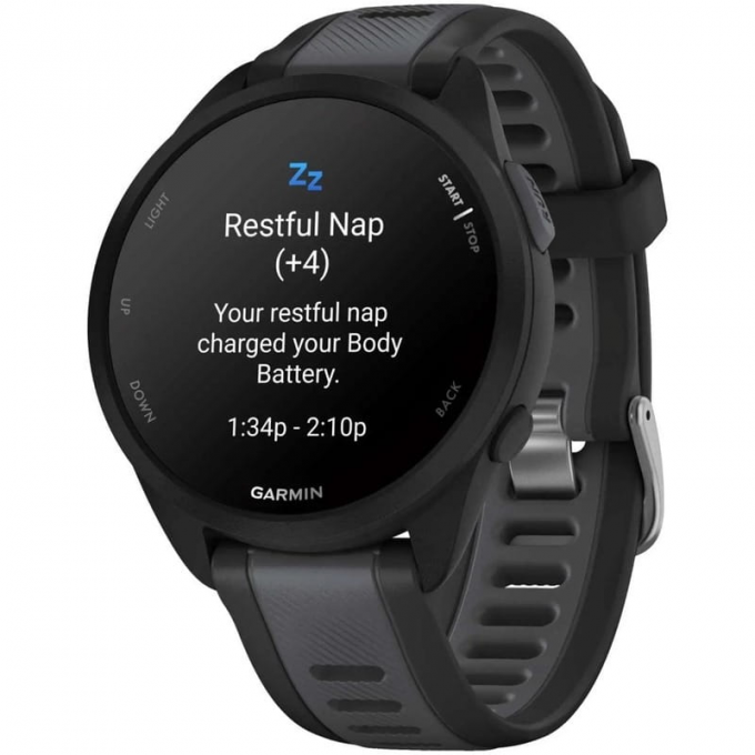 Смарт-часы GARMIN FORERUNNER 165 MUSIC Black/Slate Gray 010-02863-B0 Смарт-часы GARMIN FORERUNNER 165 MUSIC Black/Slate Gray 010-02863-B0