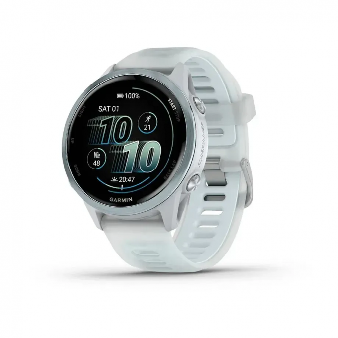 Смарт-часы GARMIN FORERUNNER 570 (42 мм) голубой алюминий/белый 010-02970-01 Смарт-часы GARMIN FORERUNNER 570 (42 мм) голубой алюминий/белый 010-02970-01