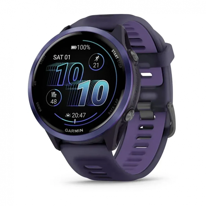 Смарт-часы GARMIN FORERUNNER 570 (47 мм) индиго алюминий императорский пурпурный/индиго 010-02971-02 Смарт-часы GARMIN FORERUNNER 570 (47 мм) индиго алюминий императорский пурпурный/индиго 010-02971-02