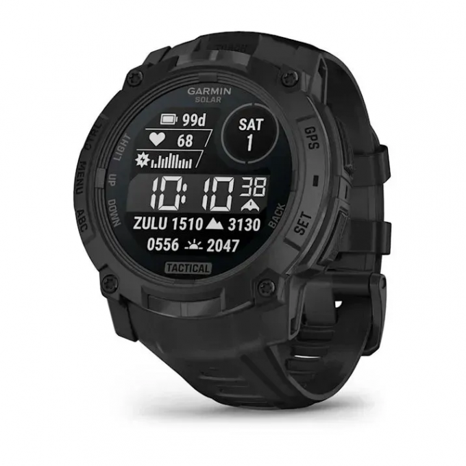 Смарт-часы GARMIN INSTINCT 3 (50 мм) Solar Tactical Edition черный 010-02935-50 Смарт-часы GARMIN INSTINCT 3 (50 мм) Solar Tactical Edition черный 010-02935-50