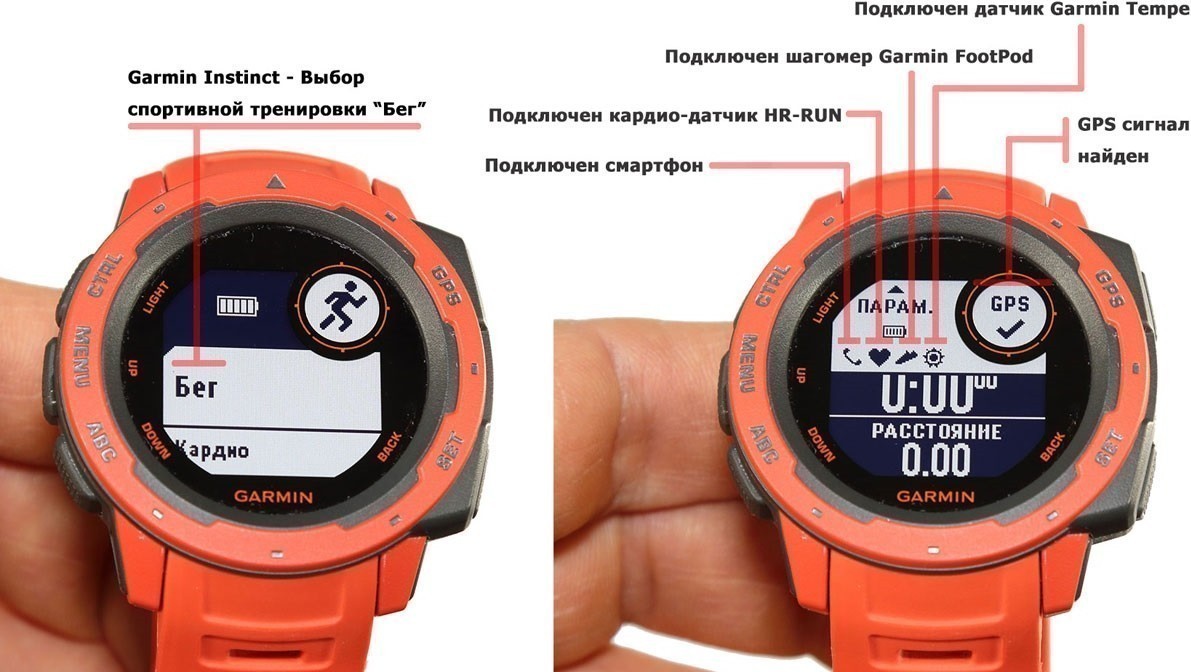 Как подключить наушники к часам гармин Обзор GARMIN INSTINCT. "Умные" часы для спорта и не только