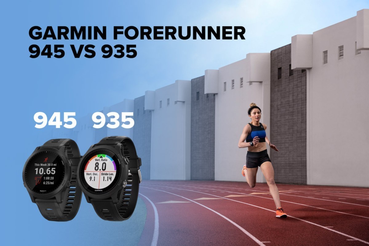 Смарт-часы Garmin для бега и других видов спорта: сравнение моделей  Forerunner 945 и Forerunner 935