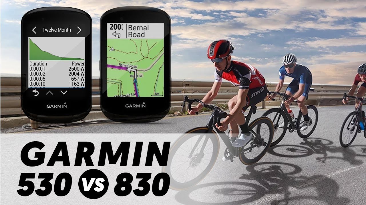 Велокомпьютеры Garmin 530 vs 830 какой из них лучше купить