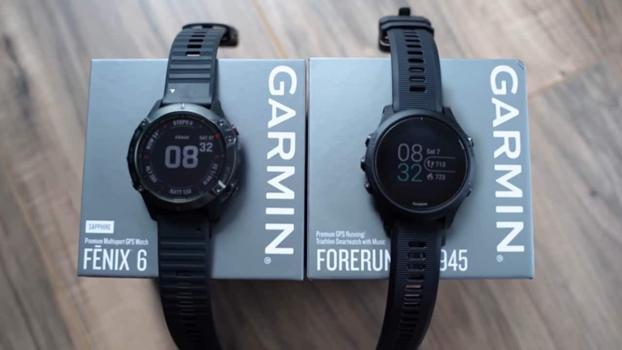 Garmin 945 vs fenix on sale