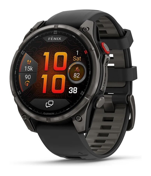 Смарт-часы Garmin Fenix 8 Pro с экраном настроек Bluetooth